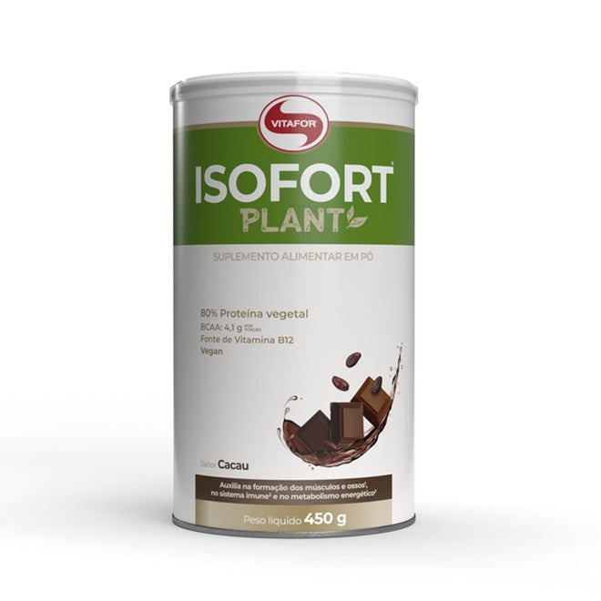 Iso Fort Plant (450g) - Sabor: Cacau