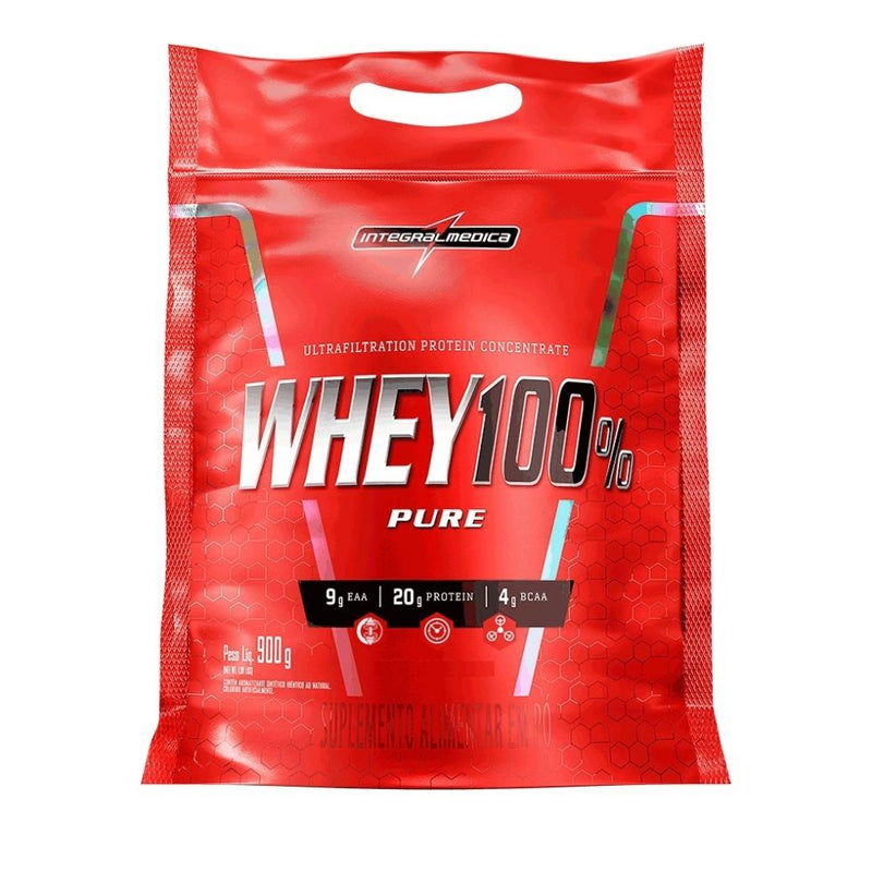 Whey 100% Pure Refil (900g) - Sabor: Chocolate Maltado