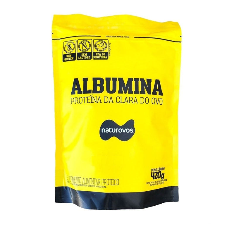 Albumina (420g) - Sabor: Natural