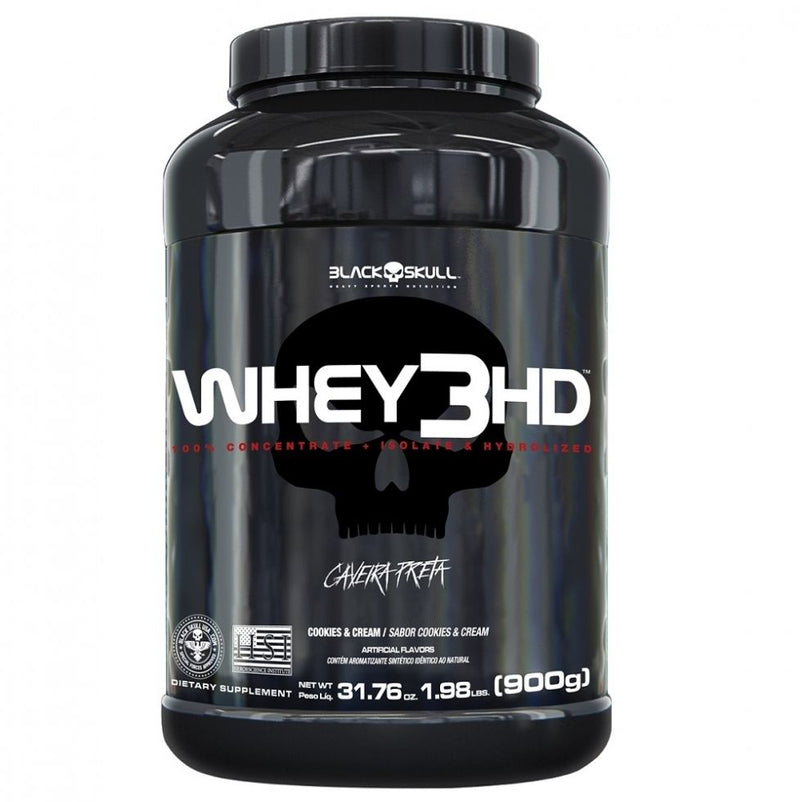 Whey 3HD (900g) - Sabor: Cookies e Cream