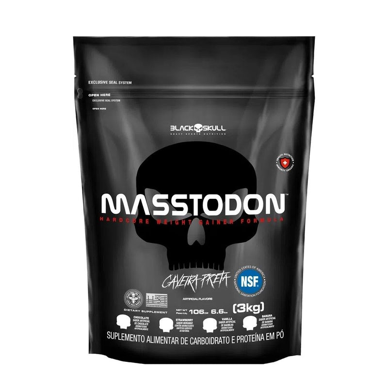 Masstodon Refil (3kg) - Sabor: Chocolate