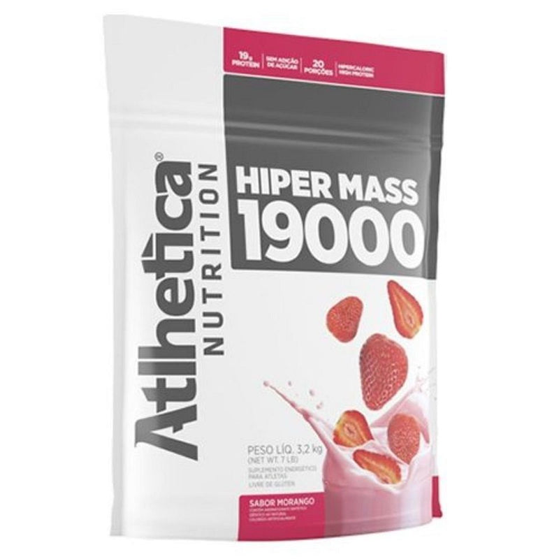 Hiper Mass 19000 (3,2kg) - Sabor: Morango