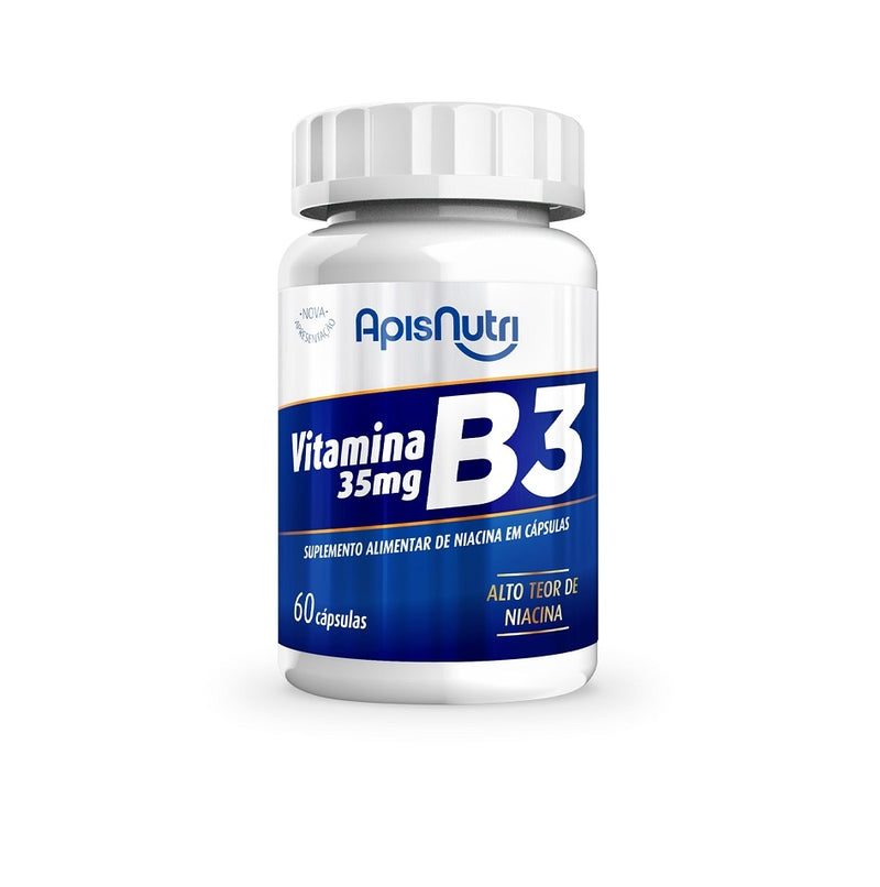 Vitamina B3 - 35mg (60 caps) - Padrão: Único