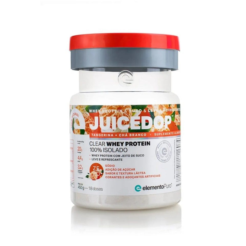 JuiceDop (450g) - Sabor: Tangerina + Chá Branco