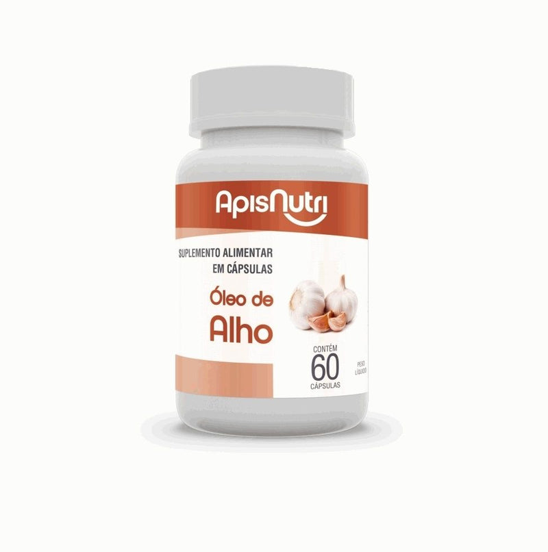 Óleo de Alho 500mg (60 caps) - Padrão: Único