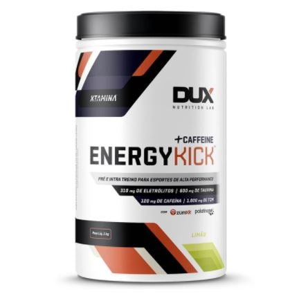 Energy Kick Caffeine (1kg) - Sabor: Limão