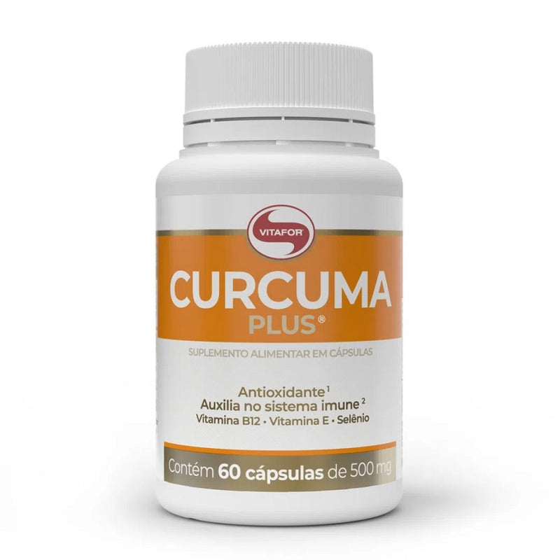 Curcuma Plus 500mg (60 caps) - Padrão: Único