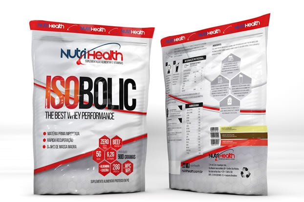 Isobolic Refil (900g) - Sabor: Baunilha