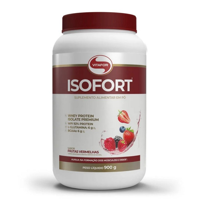 Iso Fort (900g) - Sabor: Frutas Vermelhas