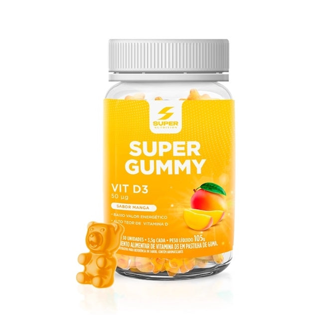 Super Gummy Vitamina D3 (30 gomas) - Padrão: Único