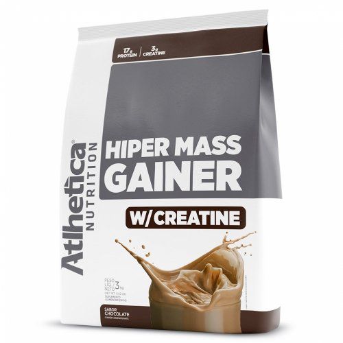 Hiper Mass Gainer W/Creatine (3kg) - Sabor: Chocolate