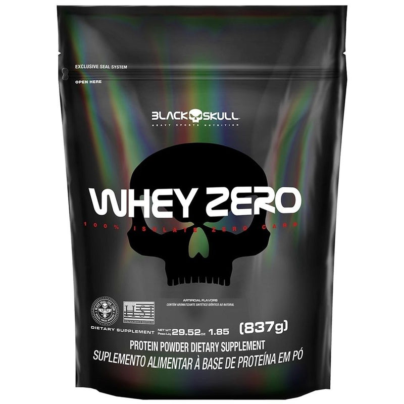 Whey Zero Refil (837g) - Sabor: Baunilha