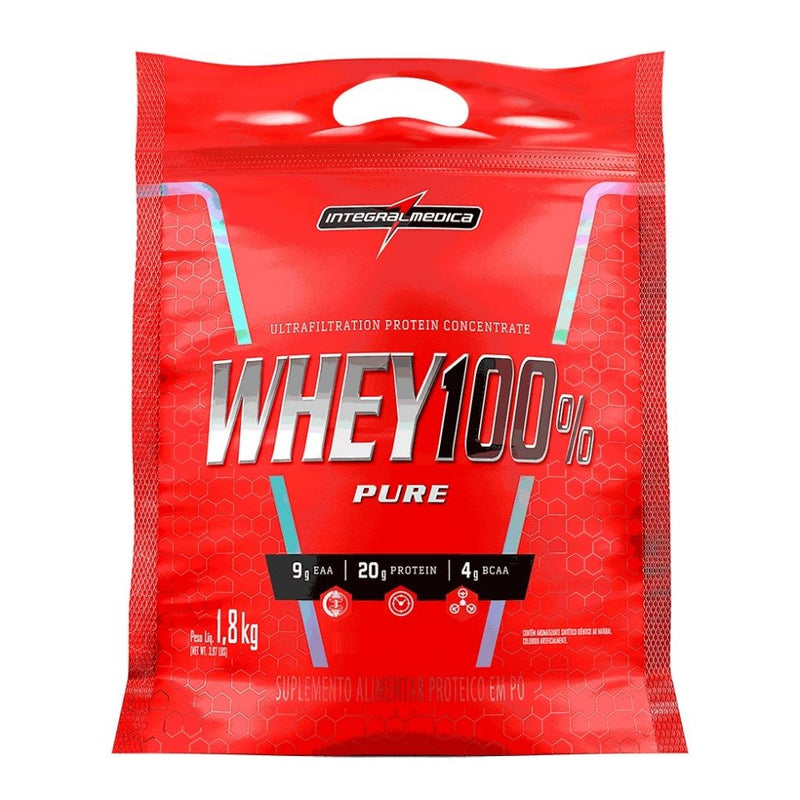 Whey 100% Pure Refil (1,8kg) - Sabor: Baunilha