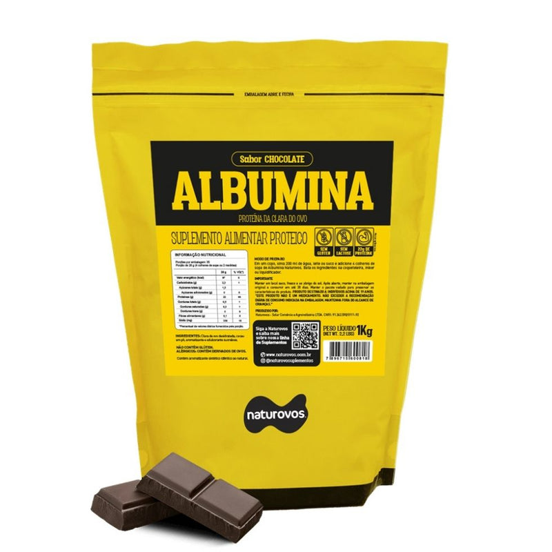 Albumina (1kg) - Sabor: Chocolate