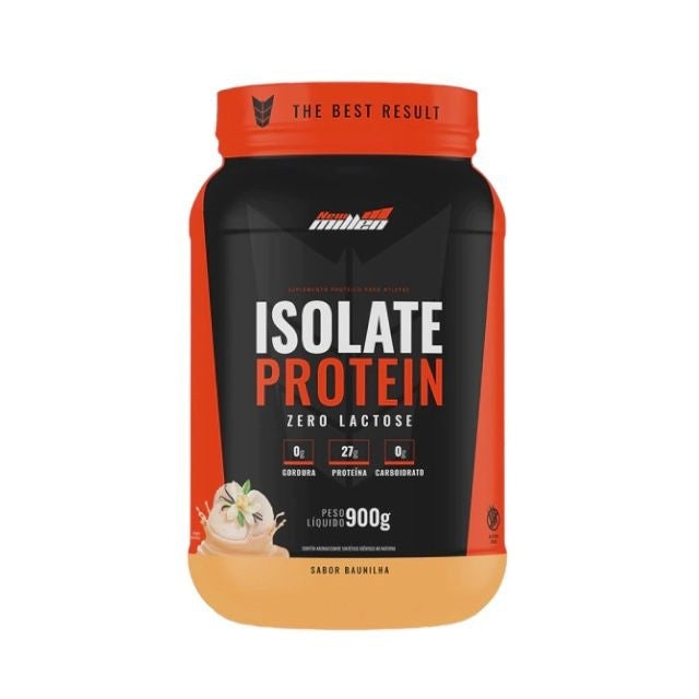 Isolate Protein Zero Lactose (900g) - Sabor: Baunilha