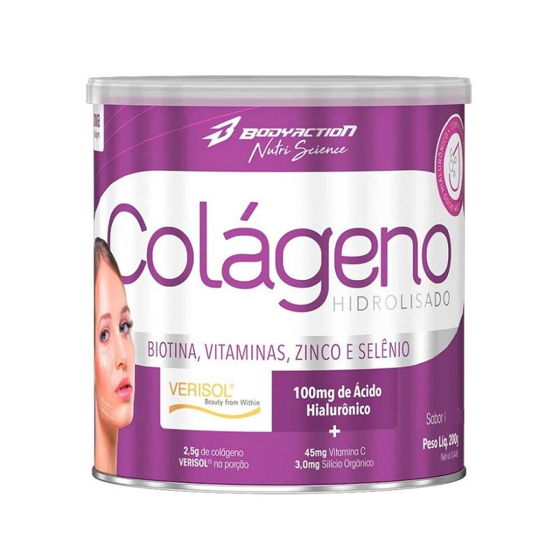 Colágeno Verisol c/ Ácido Hialurônico (200g) - Sabor: Laranja c/ Acerola