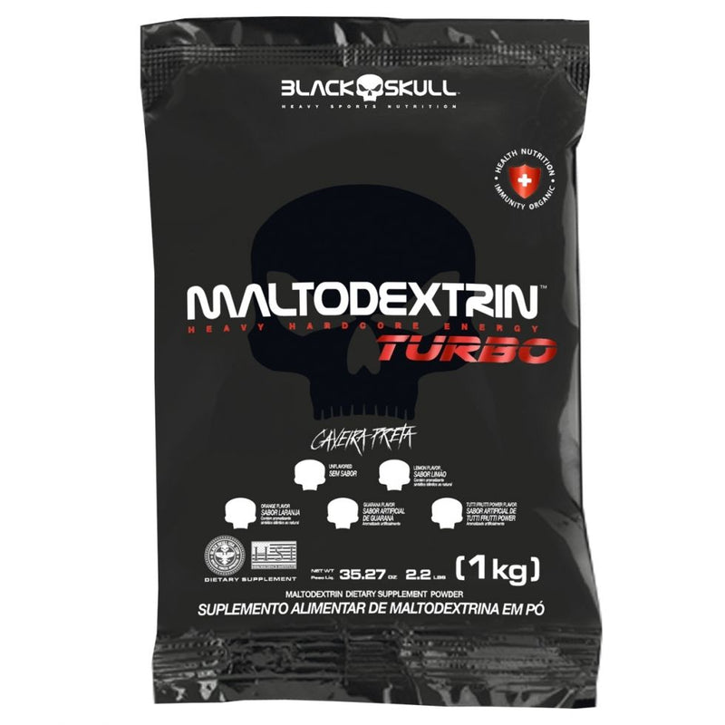 Maltodextrina Turbo (1kg) - Sabor: Laranja