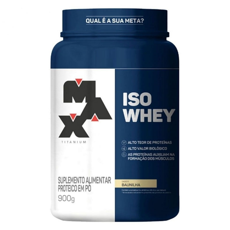 Iso Whey (900g) - Sabor: Baunilha