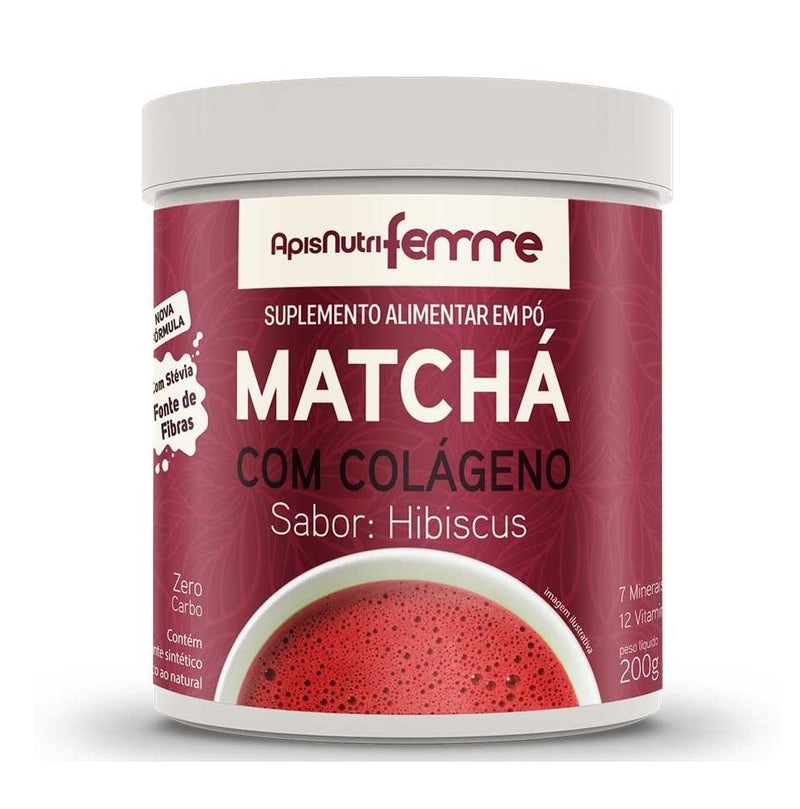 Matchá (200g) - Sabor: Hibiscus