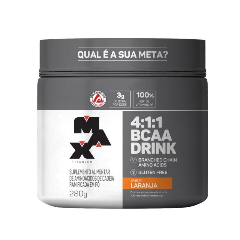 4:1:1 BCAA Drink (280g) - Sabor: Laranja