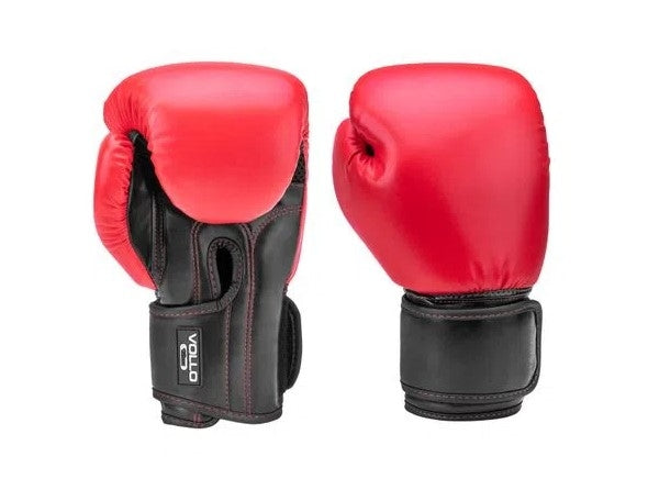 Luva Boxe Training - Tamanho: Vermelha e Preta (12oz)