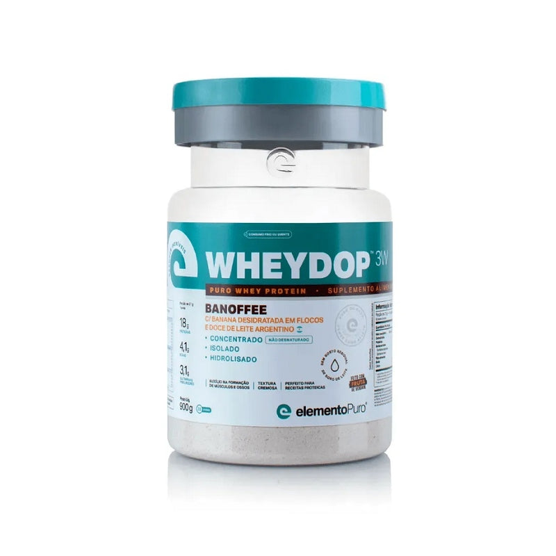 WheyDop 3W (900g) - Sabor: Banoffee