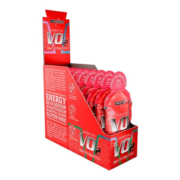 Vo2 Energy Gel (10 Unidades) - Sabor: Melancia