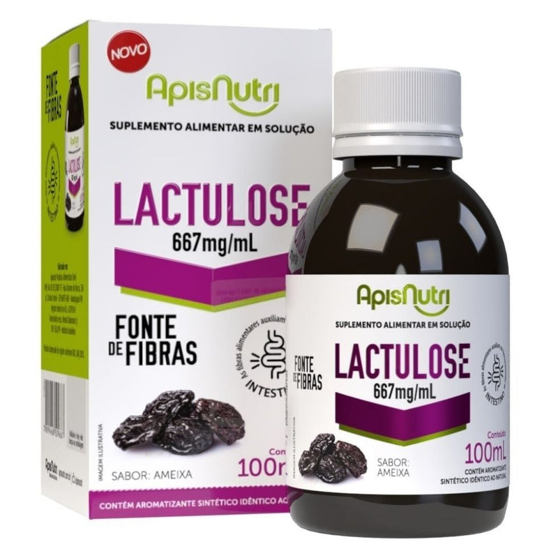 Lactulose 667mg (100ml) - Sabor: Ameixa