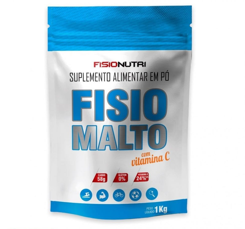 Fisio Malto Dextrina com Vitamina C (1kg) - Sabor: Laranja