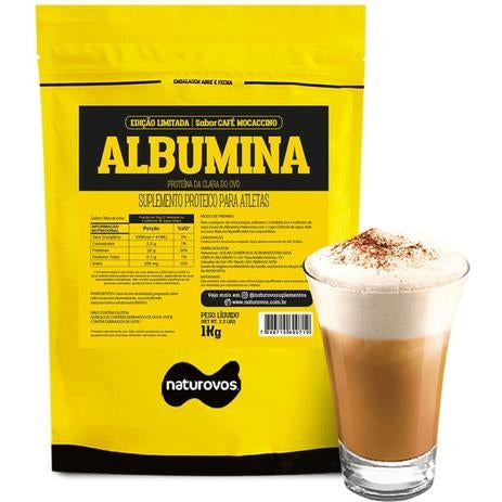 Albumina (1kg) - Sabor: Café Mocaccino