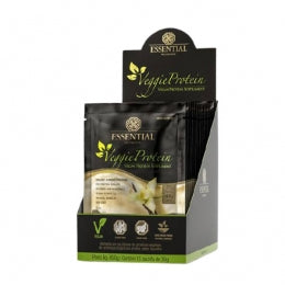 Veggie Protein Vanilla Display (15 Sachês - 450g) - Padrão: Único