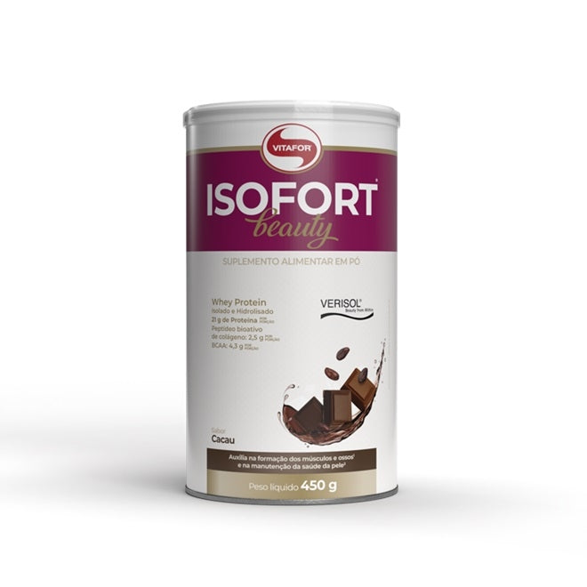 Iso Fort Beauty (450g) - Sabor: Cacau