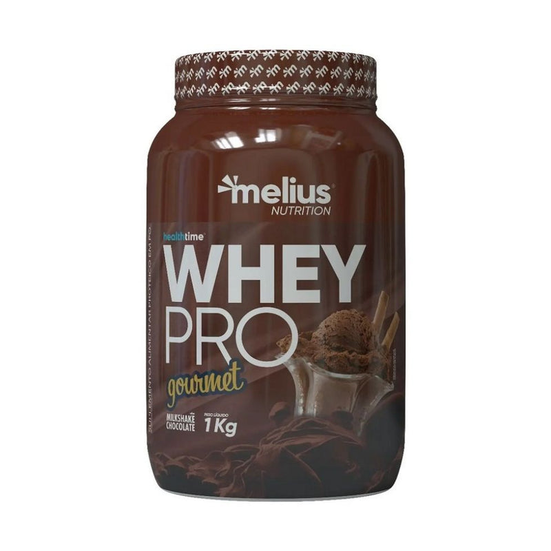 Whey Pro Gourmet (1kg) - Sabor: Milkshake de Chocolate