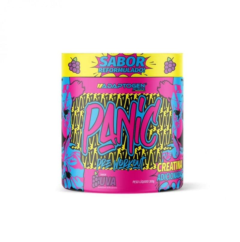 Panic Pre Workout (300g) - Sabor: Uva