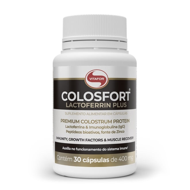 Colosfort Lactoferrin Plus (30 caps) - Padrão: Único