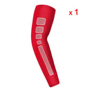 Mangas de braço de basquete respiráveis para homens esportes vôlei caminhadas ciclismo aquecedores de braço mangas de mão manguito braçadeiras ginásio proteger