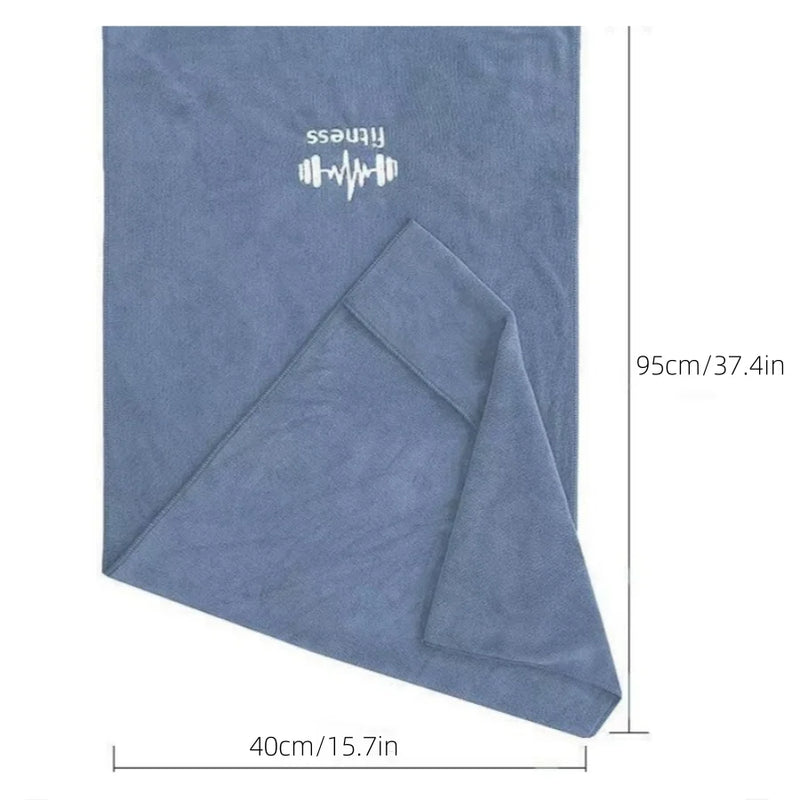 Toalha de fitness para esportes multifuncional toalha de secagem rápida equipamentos de ginástica almofada de suor toalha de natação toalhas de piscina de microfibra