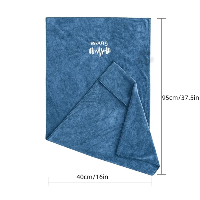 Toalha de fitness para esportes multifuncional toalha de secagem rápida equipamentos de ginástica almofada de suor toalha de natação toalhas de piscina de microfibra