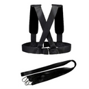 Premium fitness resistência treinamento velocidade agilidade bandas correndo pneu puxar cabo resistência exercício bandas fácil de usar preto