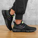 Tênis leve e respirável masculino, calçados esportivos casuais, sapatilhas antiderrapantes, corrida ao ar livre, caminhada, tênis, atlético, corrida