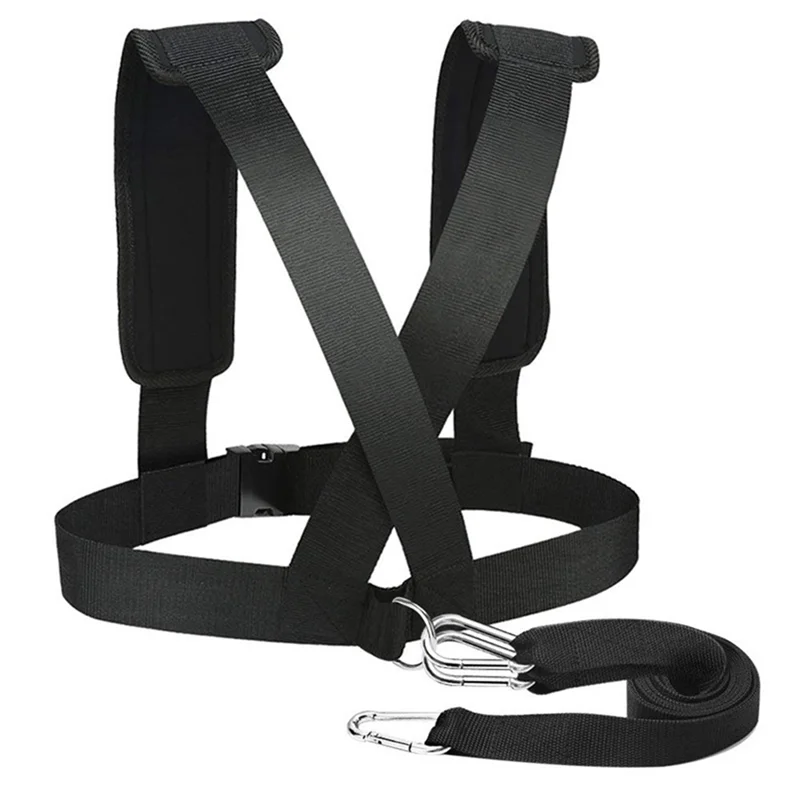 Premium fitness resistência treinamento velocidade agilidade bandas correndo pneu puxar cabo resistência exercício bandas fácil de usar preto