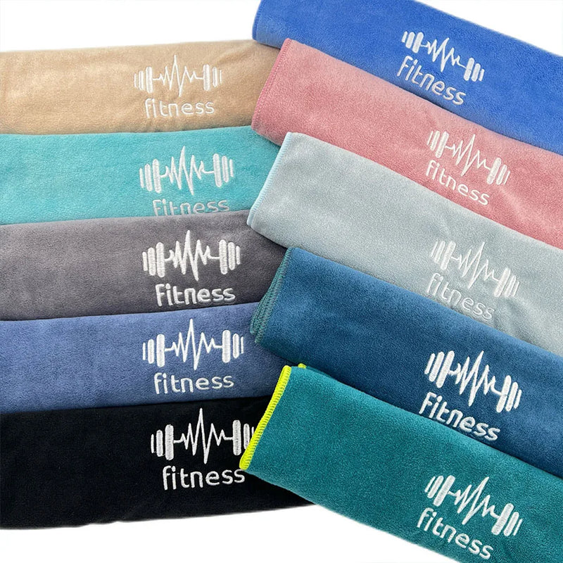 Toalha de fitness para esportes multifuncional toalha de secagem rápida equipamentos de ginástica almofada de suor toalha de natação toalhas de piscina de microfibra