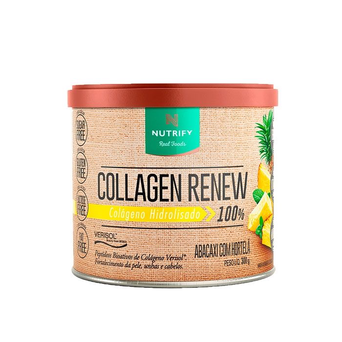 Collagen Renew Verisol (300g) - Sabor: Abacaxi com Hortelã