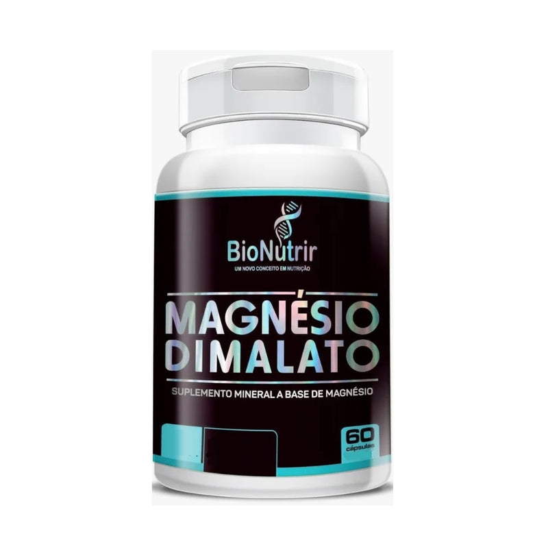 Magnésio Dimalato 550mg (60 caps) - Padrão: Único