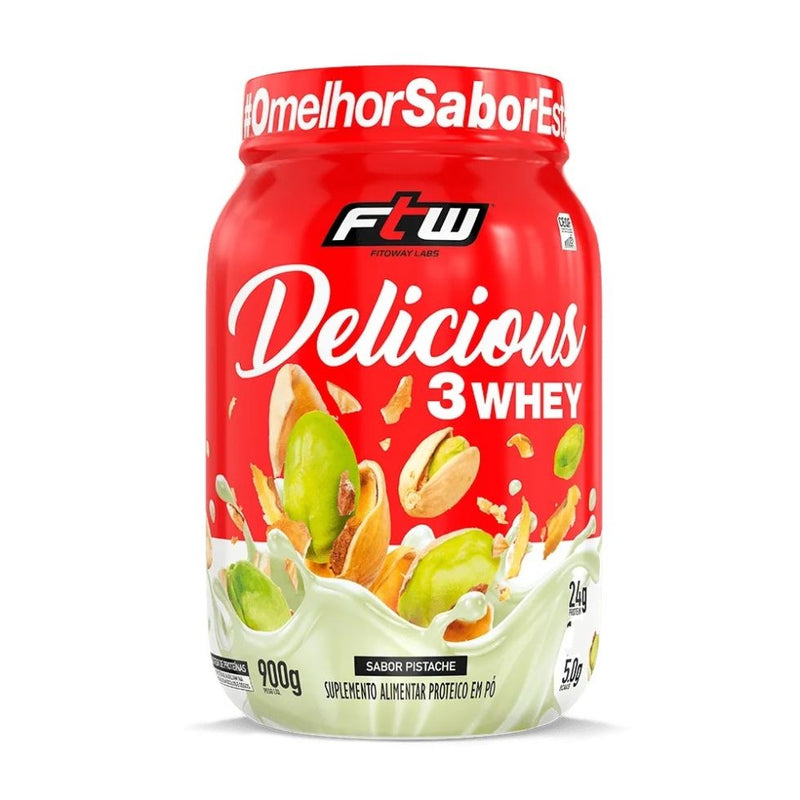 Delicious 3Whey (900g) - Sabor: Pistache