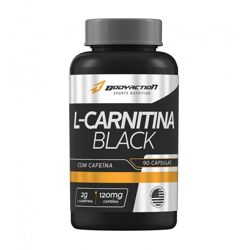 L-Carnitina Black (90 caps) - Padrão: Único