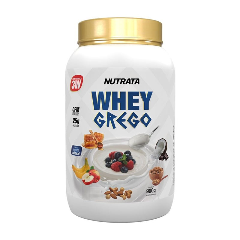 Whey Grego (900g) - Sabor: Iogurte Natural