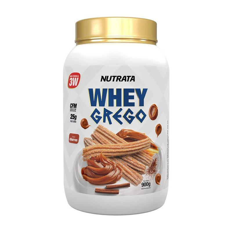 Whey Grego (900g) - Sabor: Churros