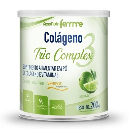 Colágeno Trio Complex3 (200g) - Sabor: Limão