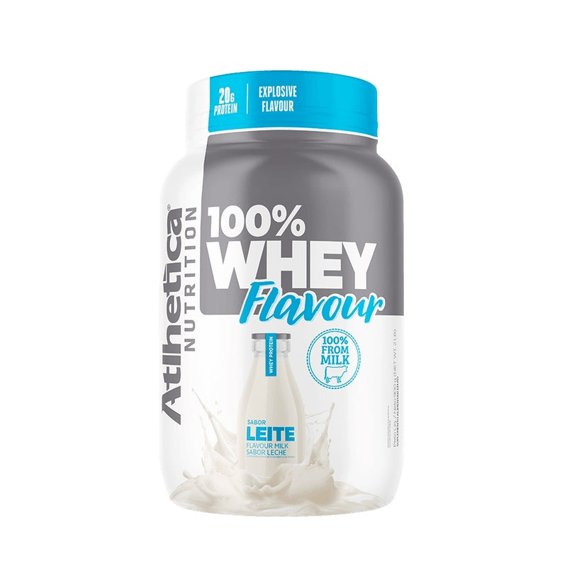 100% Whey Flavour (900g) - Sabor: Leite